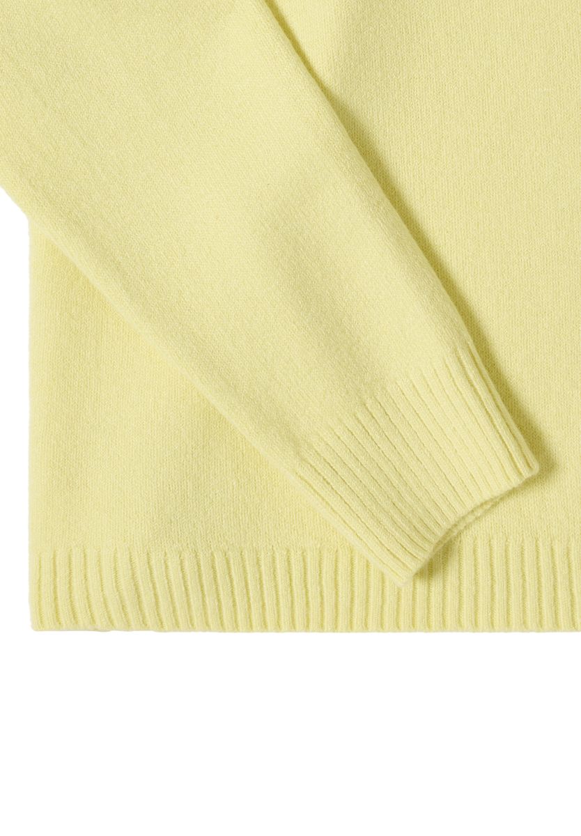 Softer Pullover in Unifarbe