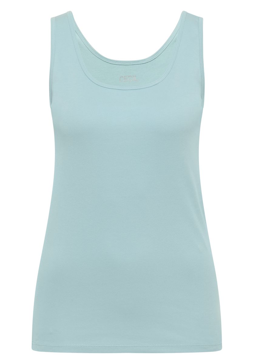 Basic Top aus reiner Baumwolle