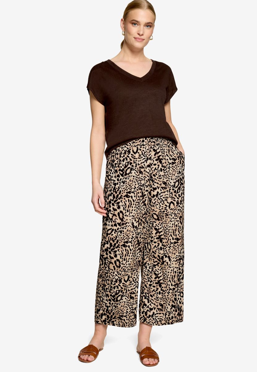 Leoprint-Hose mit Gummibund 28 Inch