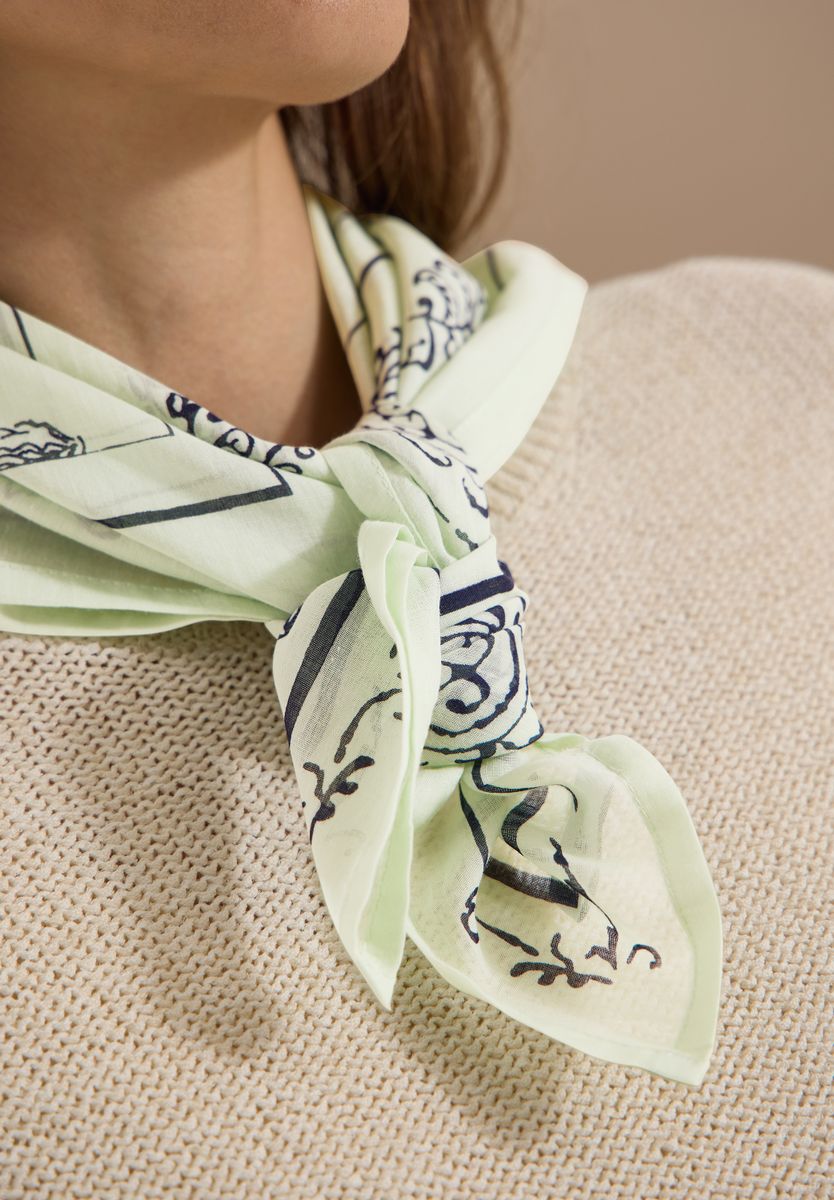Bandana aus Baumwolle mit Print