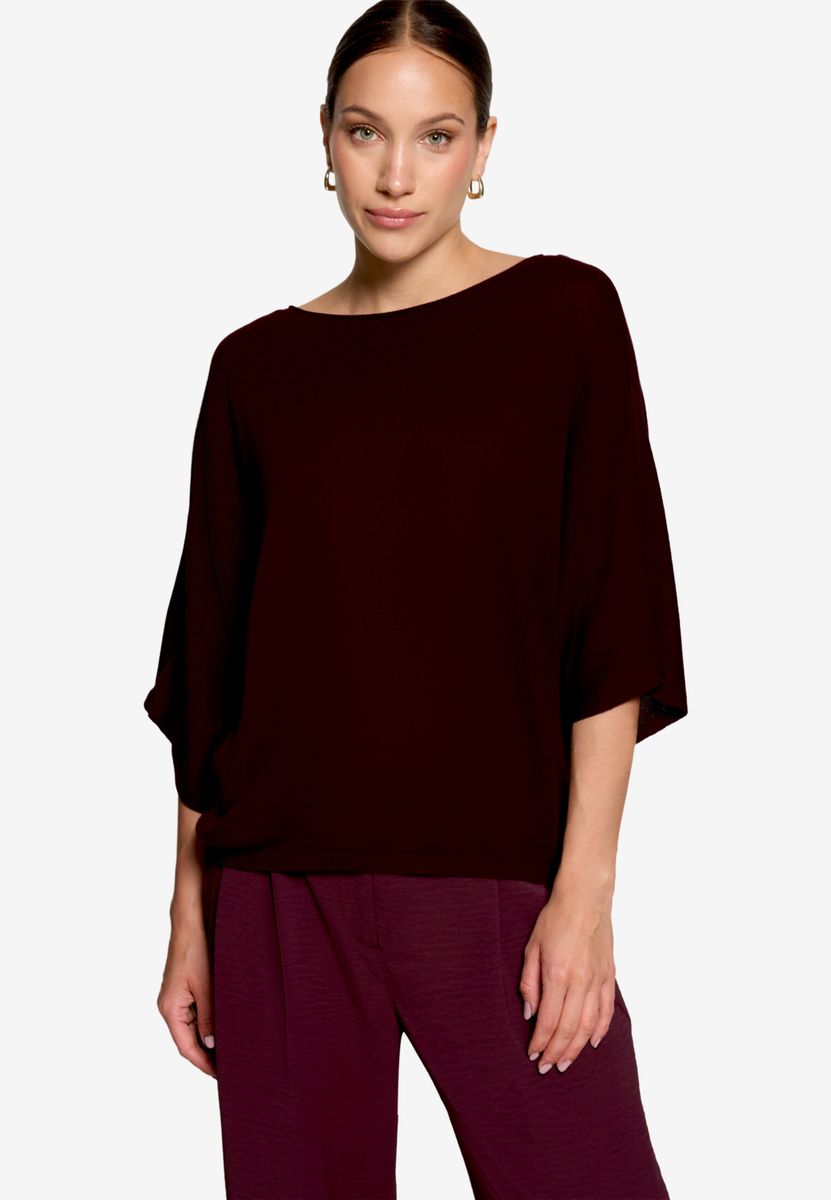 Pullover mit Fledermausärmeln