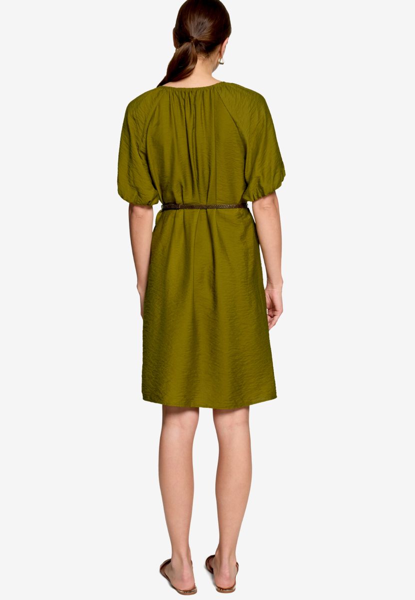 Minikleid mit Flechtgürtel