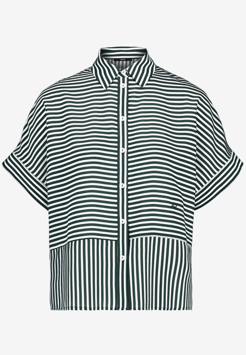 Hemdbluse gestreift 3/4 Arm