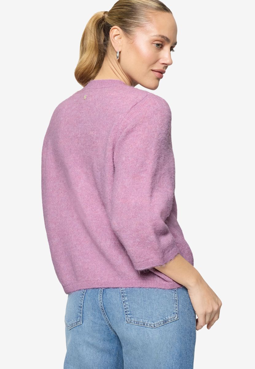 Strickjacke 3/4 Arm und Knöpfe