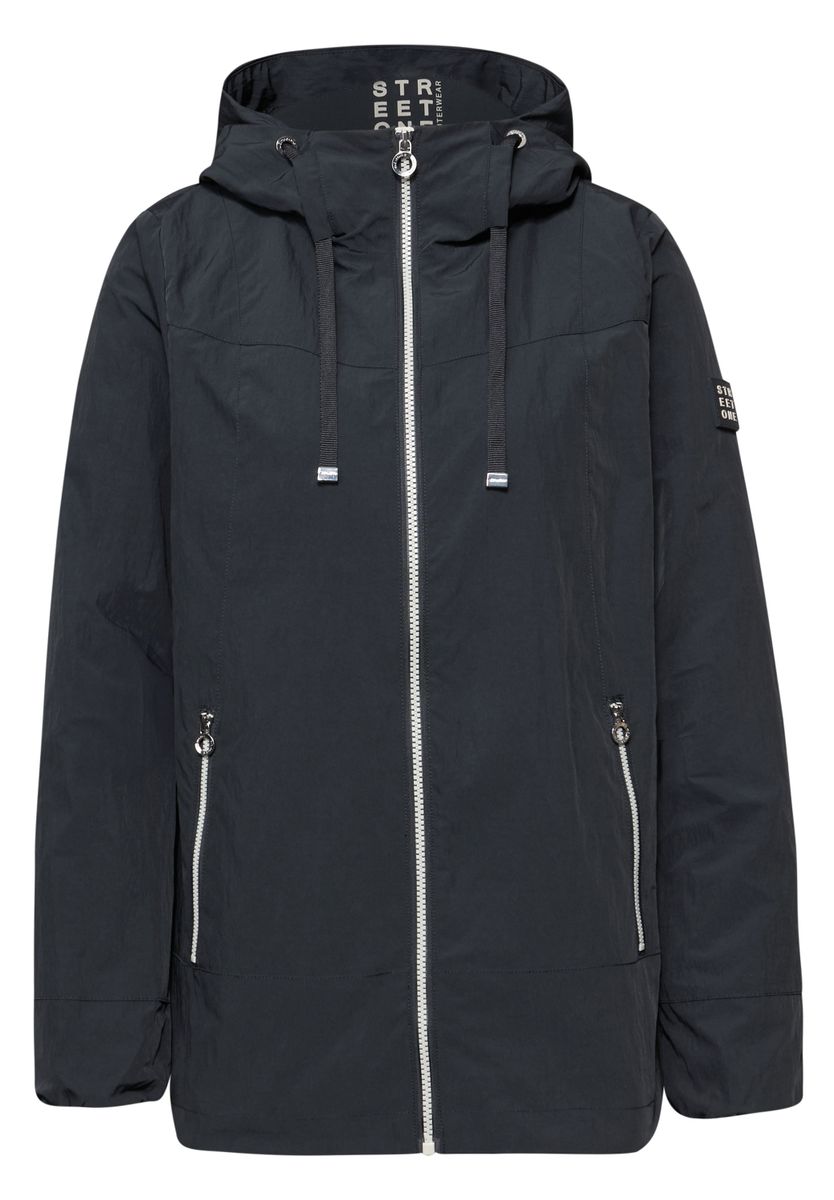 Jacke mit Kapuze und Zipper