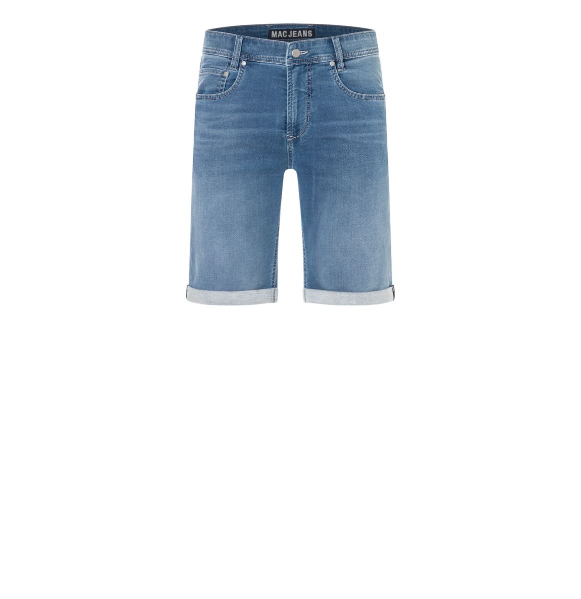 MAC JEANS - Jogn Bermuda, Light Sweat Denim