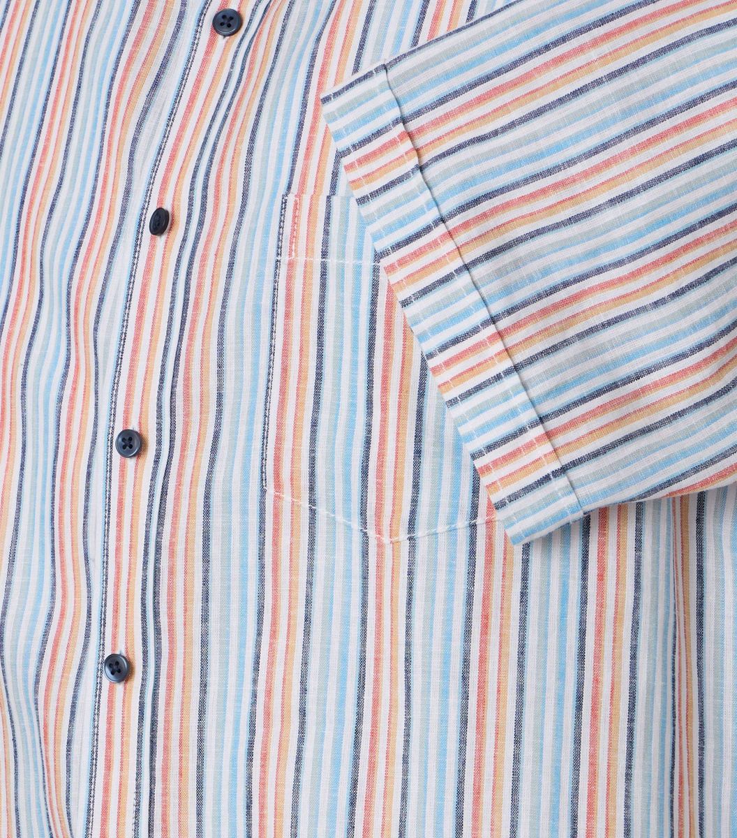 Leinenhemd Kurzarm