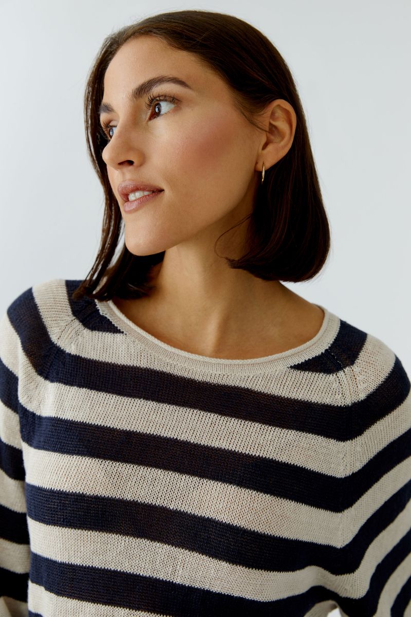 Leinen Pullover