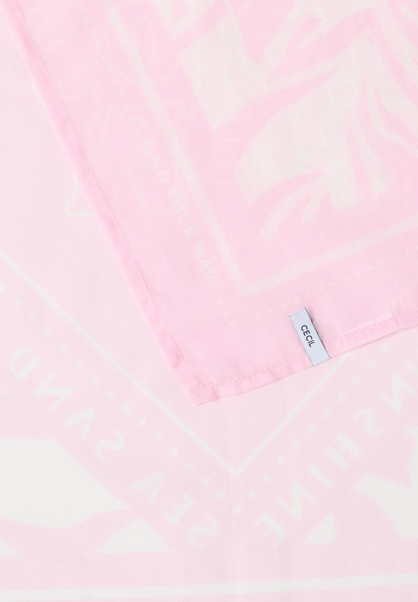 Bandana mit Print und Wording