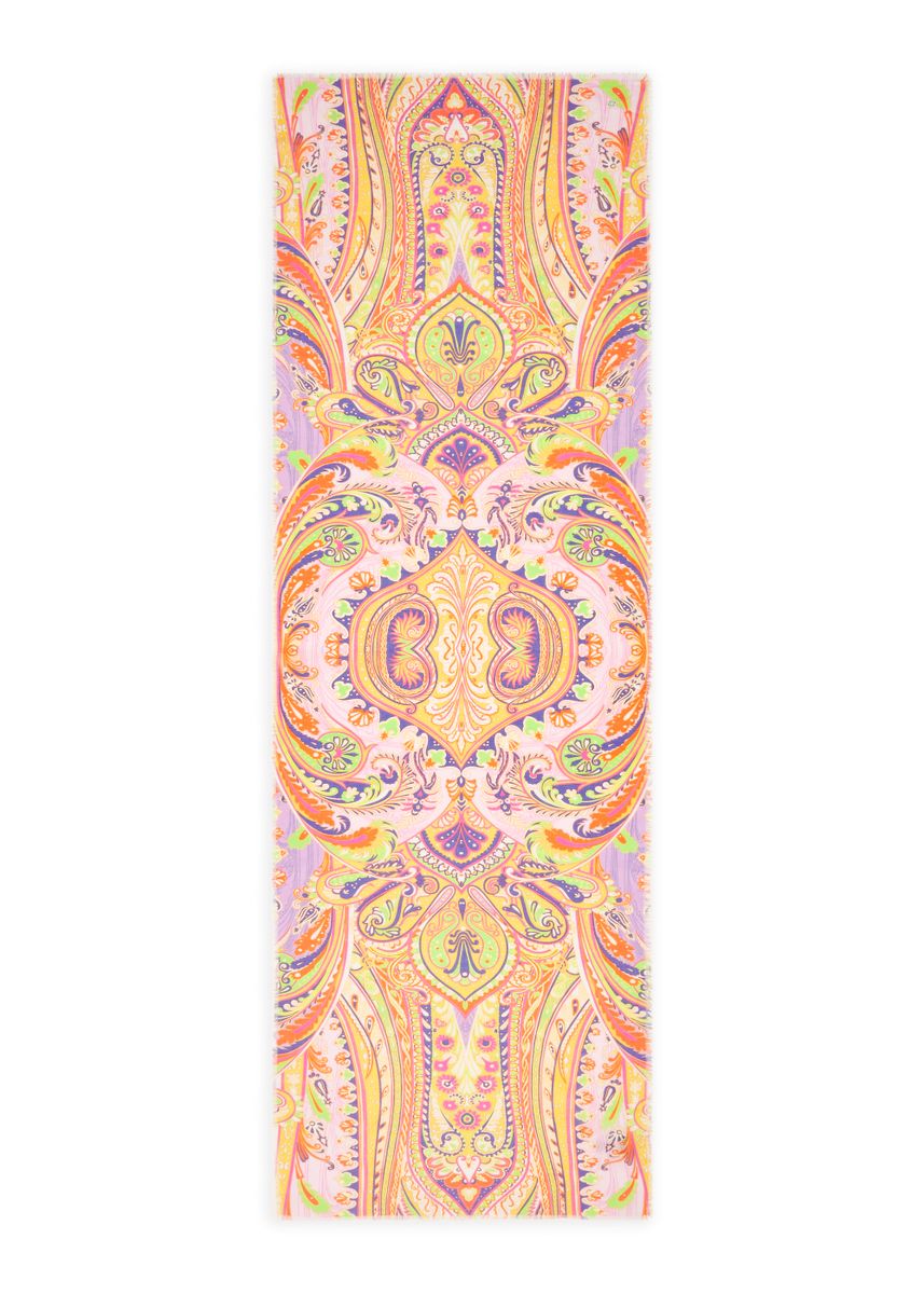 Schal aus Baumwolle mit Paisley-Muster