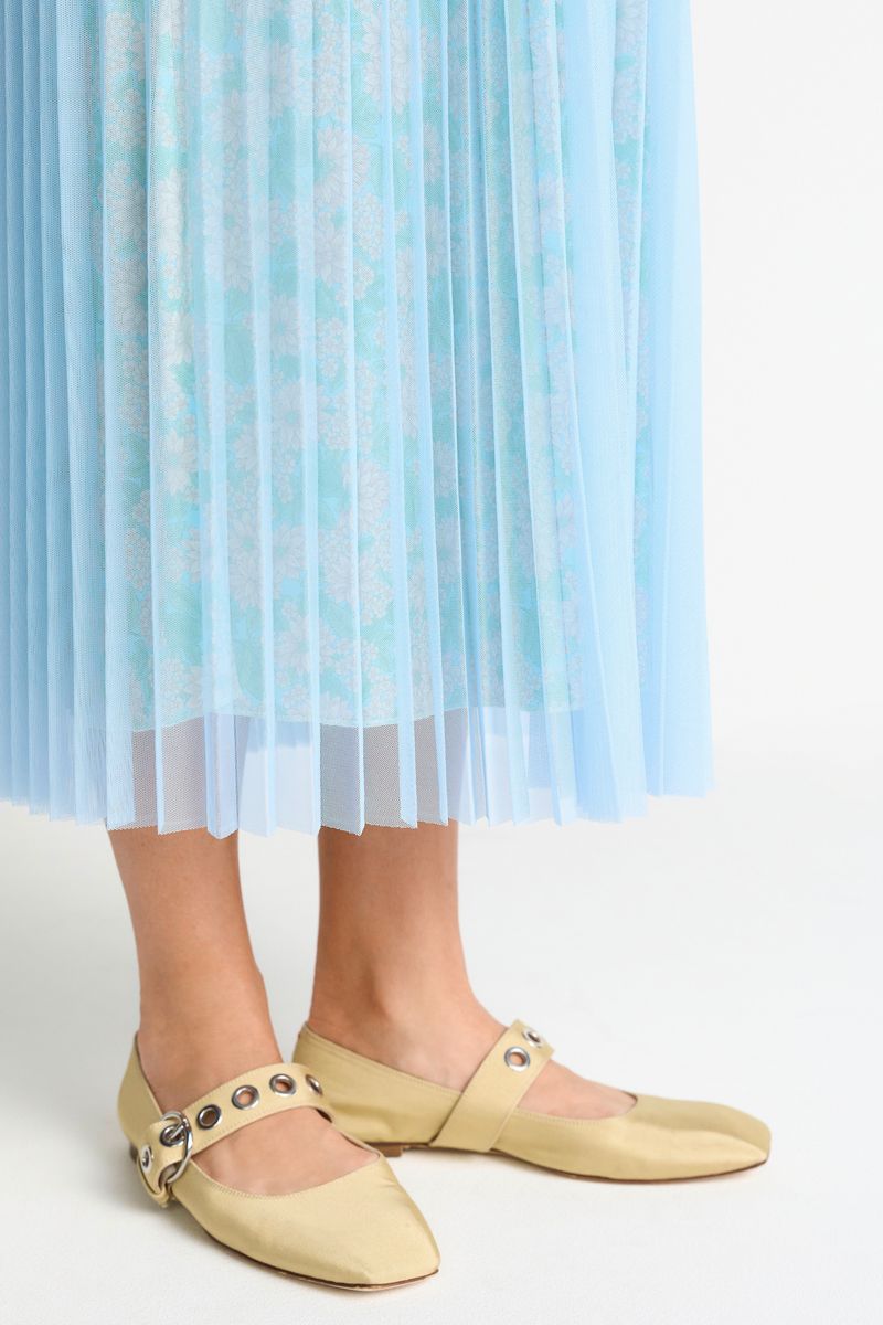 Tulle Plissee Skirt
