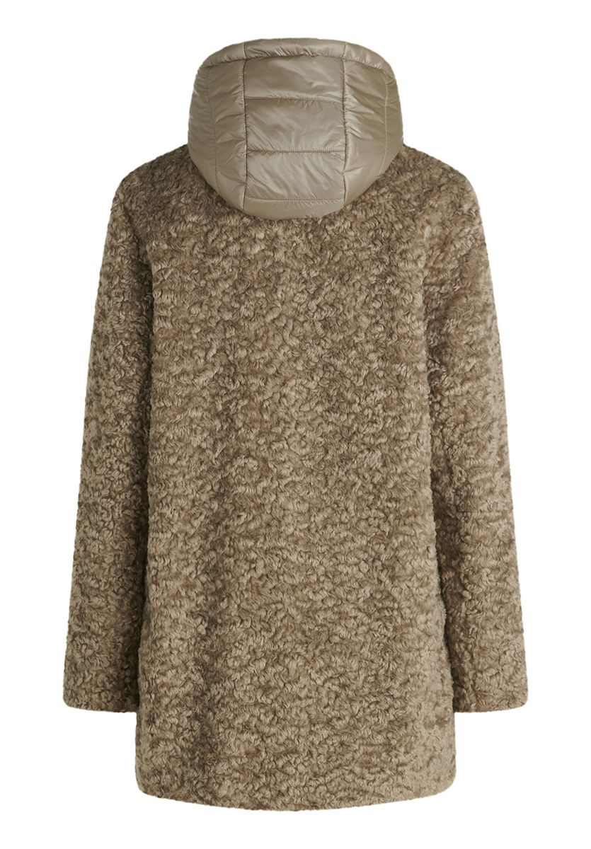 Plüschjacke