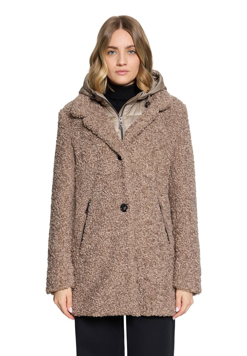 Plüschjacke