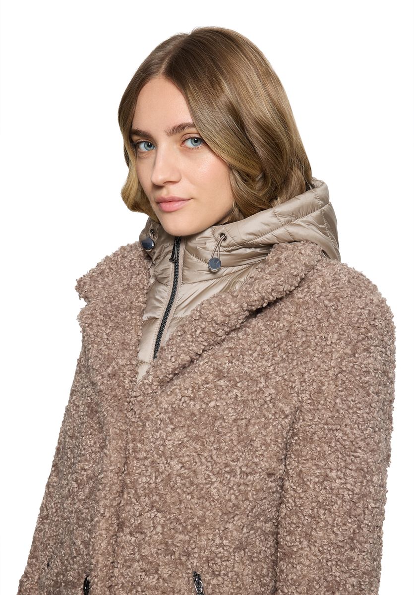 Plüschjacke