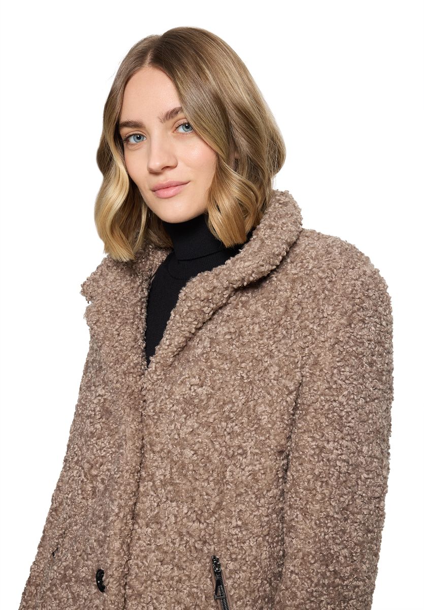 Plüschjacke