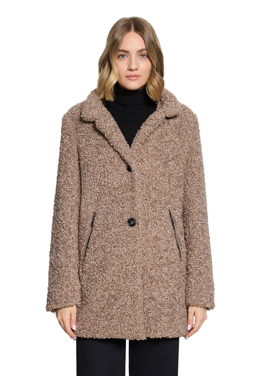 Plüschjacke