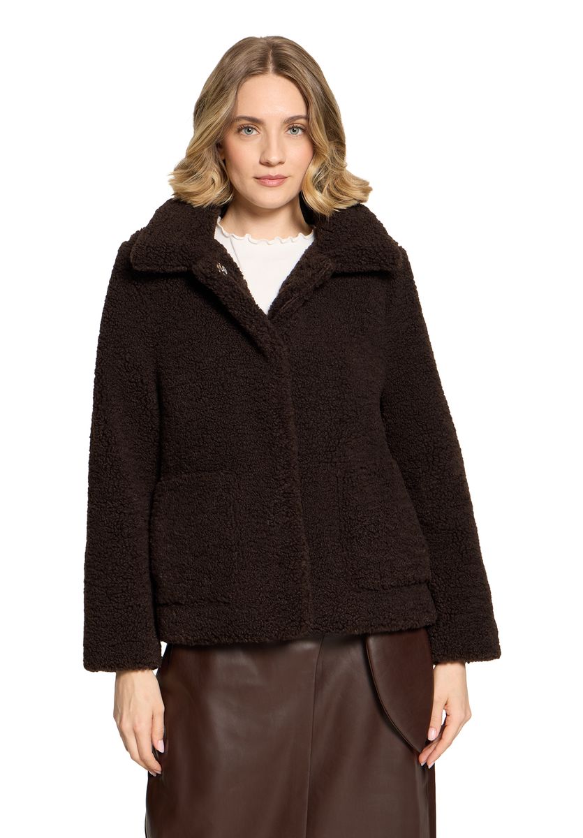 Plüschjacke