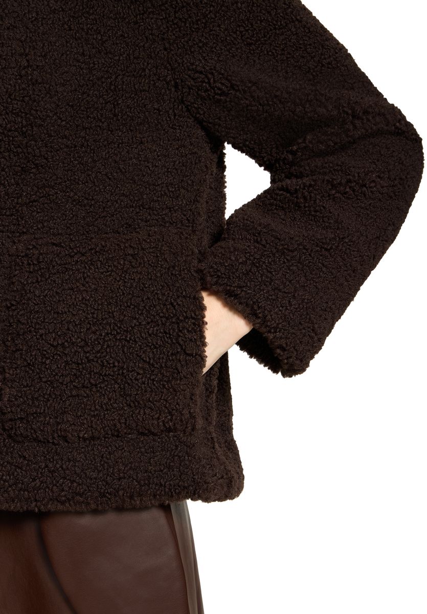 Plüschjacke