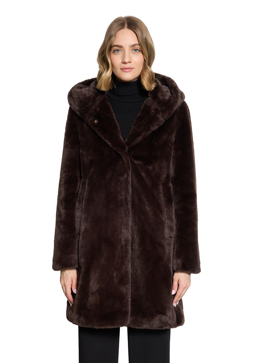 Plüschjacke