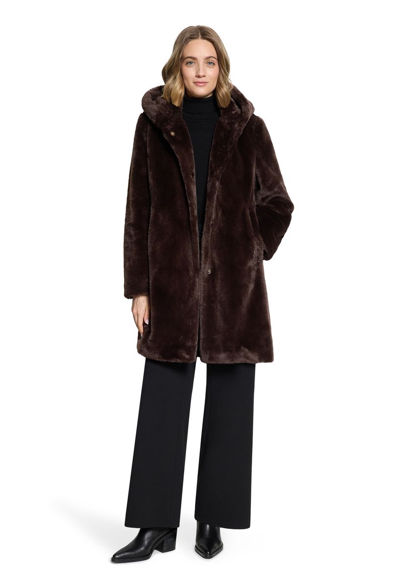 Plüschjacke