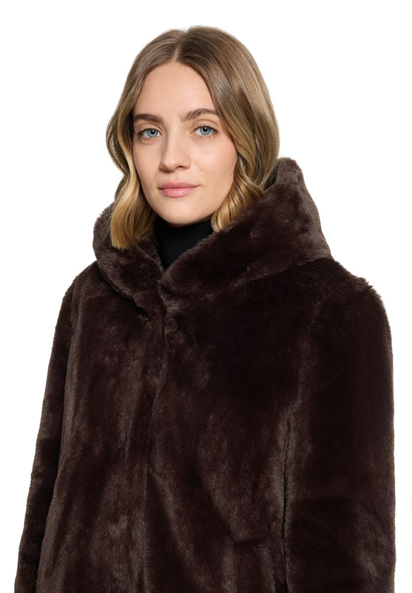 Plüschjacke