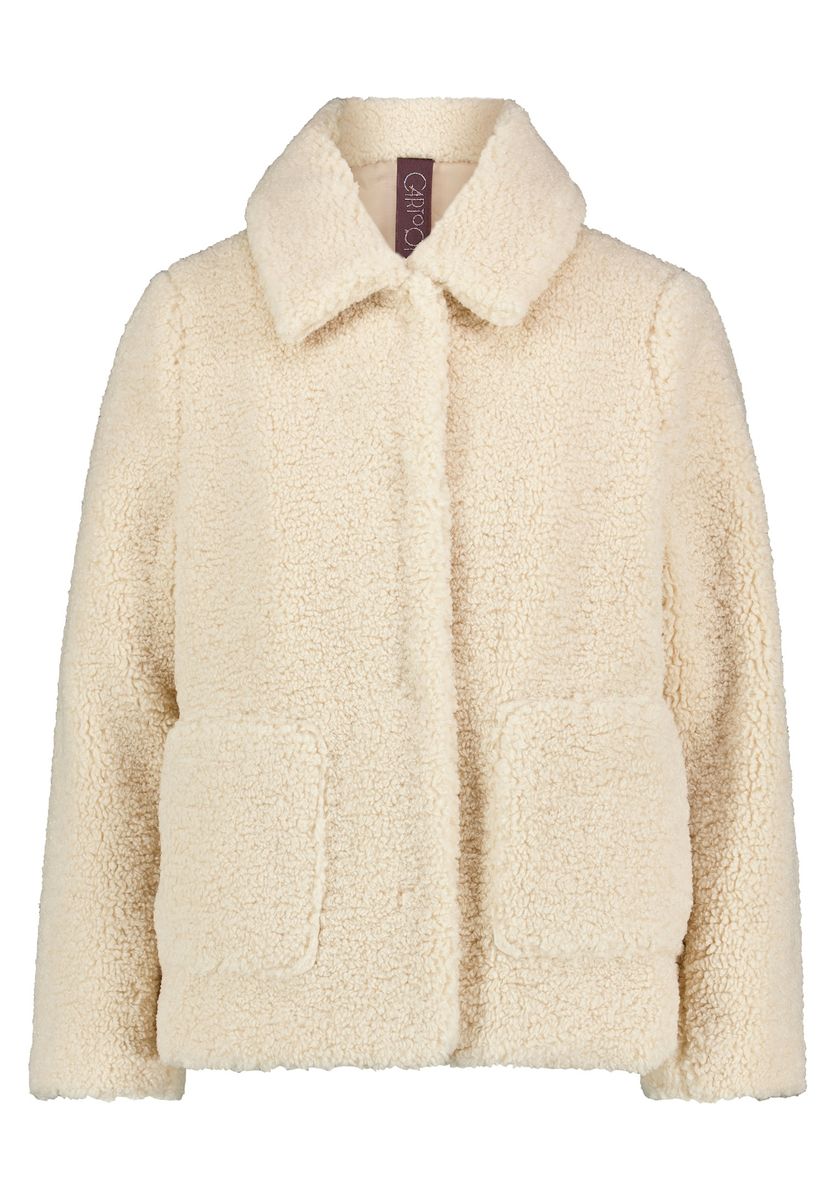 Plüschjacke