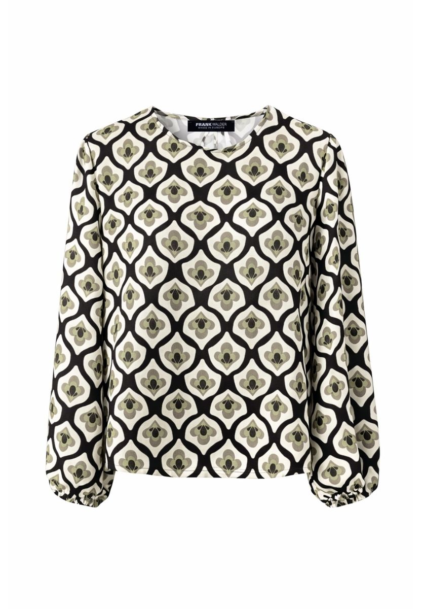 Bluse COOL MATCHA mit Gummibündchen
