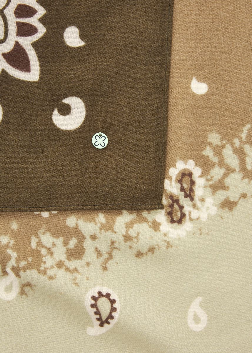 Weiches Tuch mit Paisley-Muster