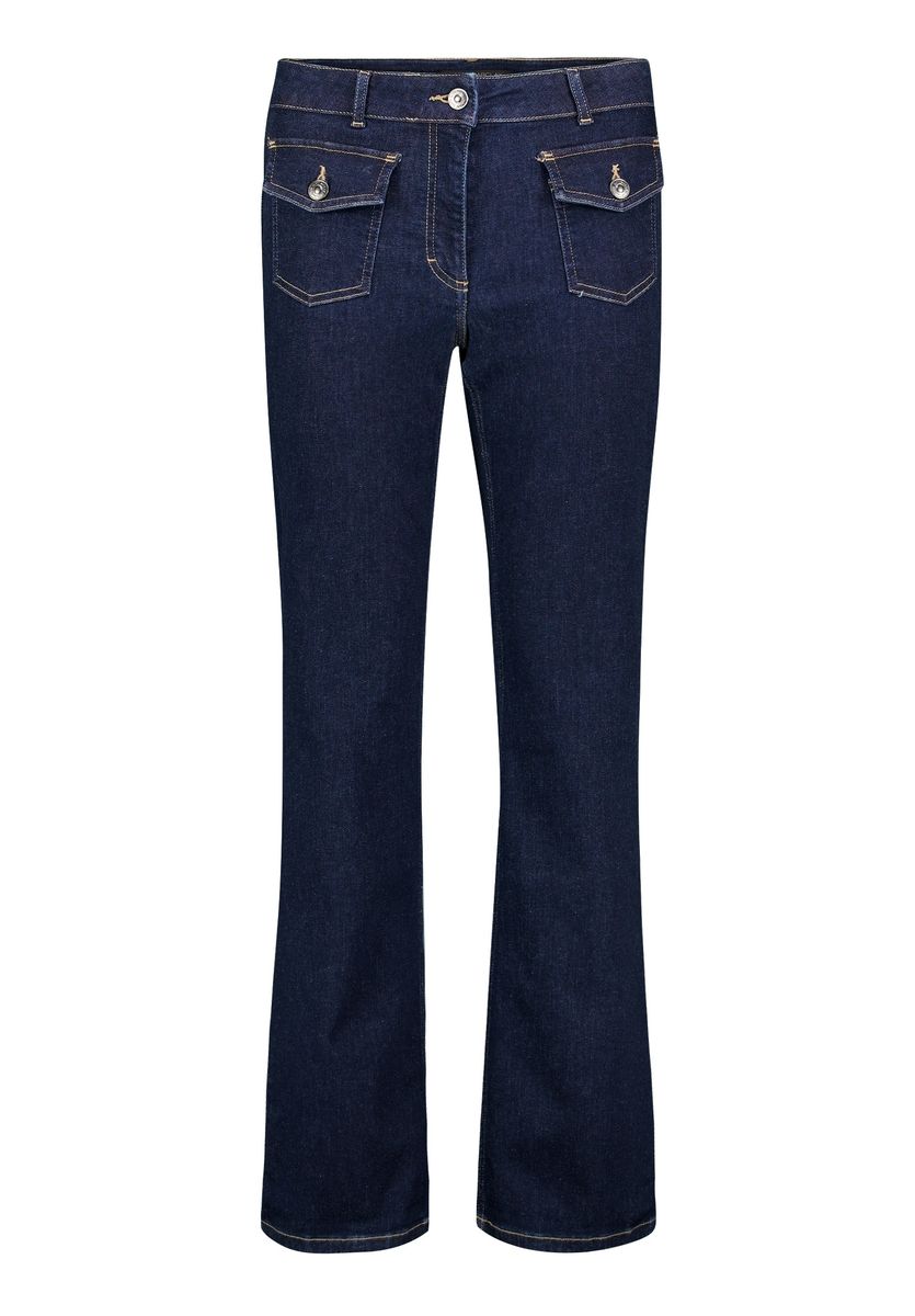 Flared Cut-Jeans