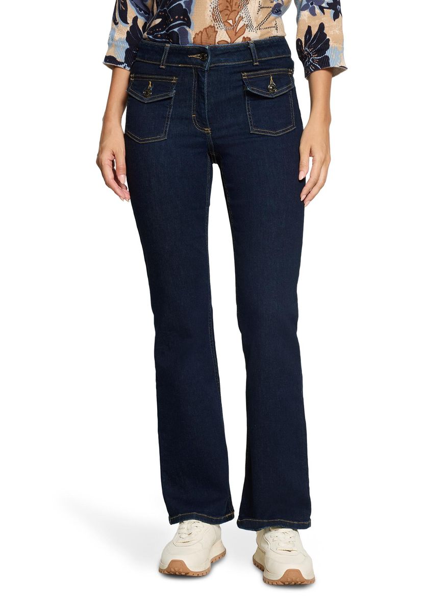 Flared Cut-Jeans