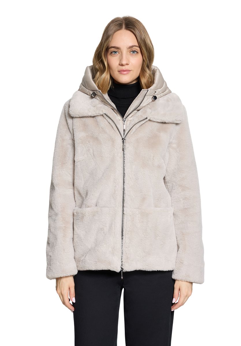 Plüschjacke