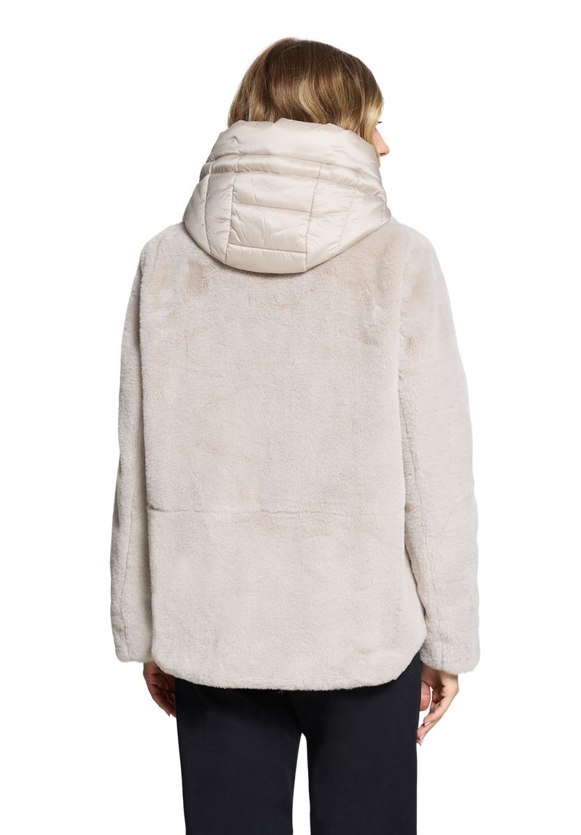 Plüschjacke