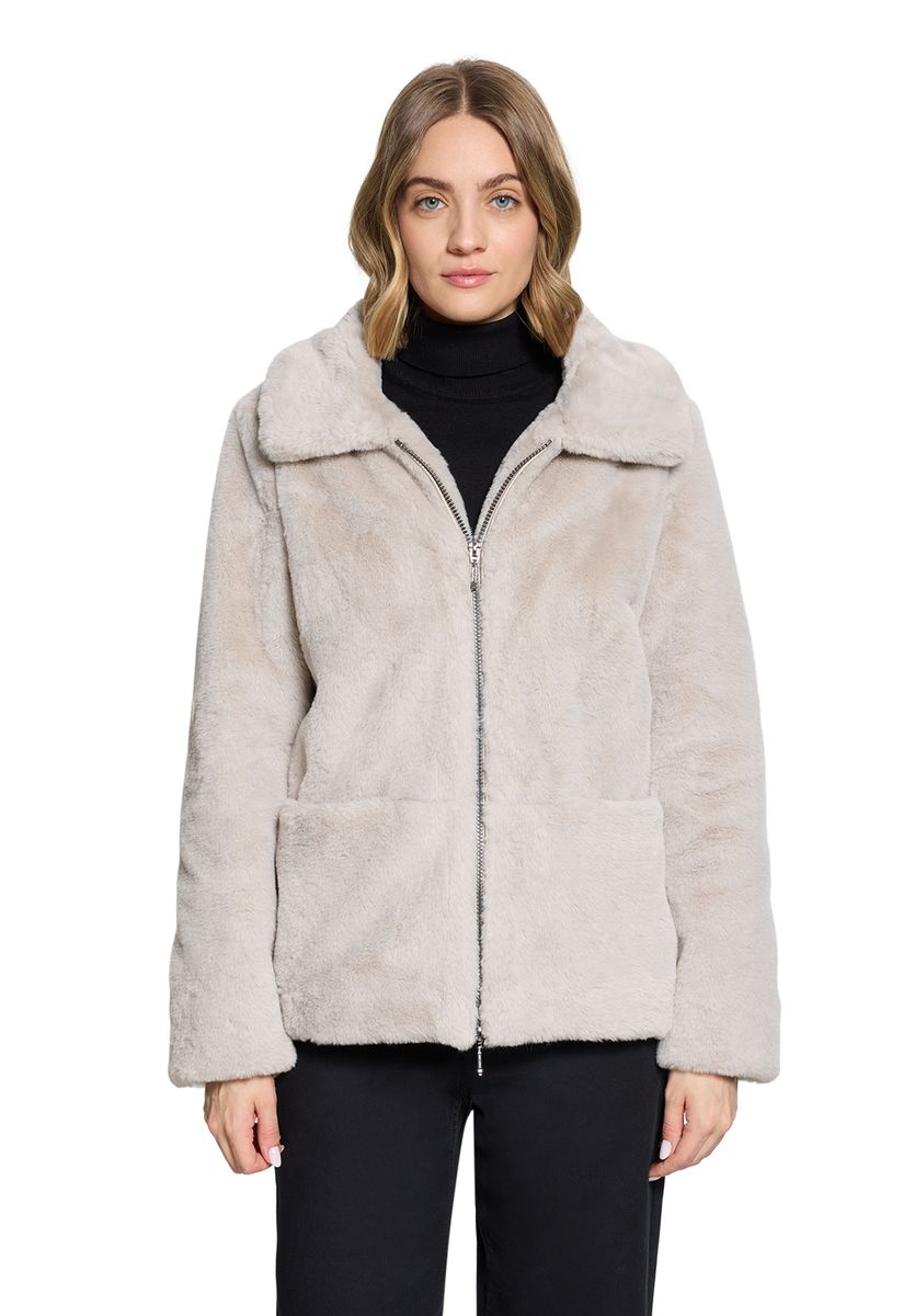 Plüschjacke