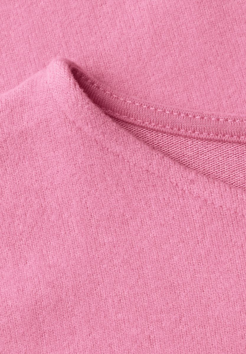 Langarm Shirt mit Elastikbund