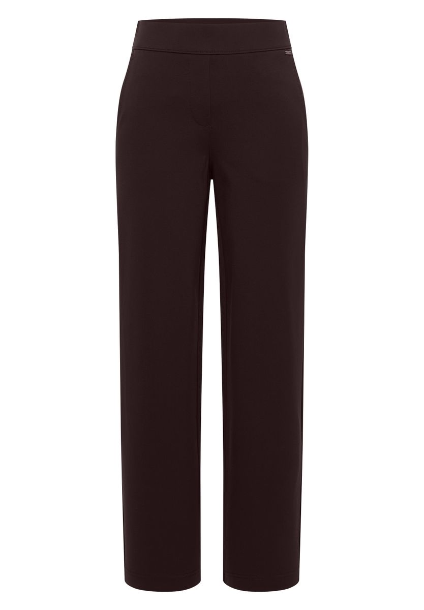 High Waist Straight Leg Hose im Loose Fit