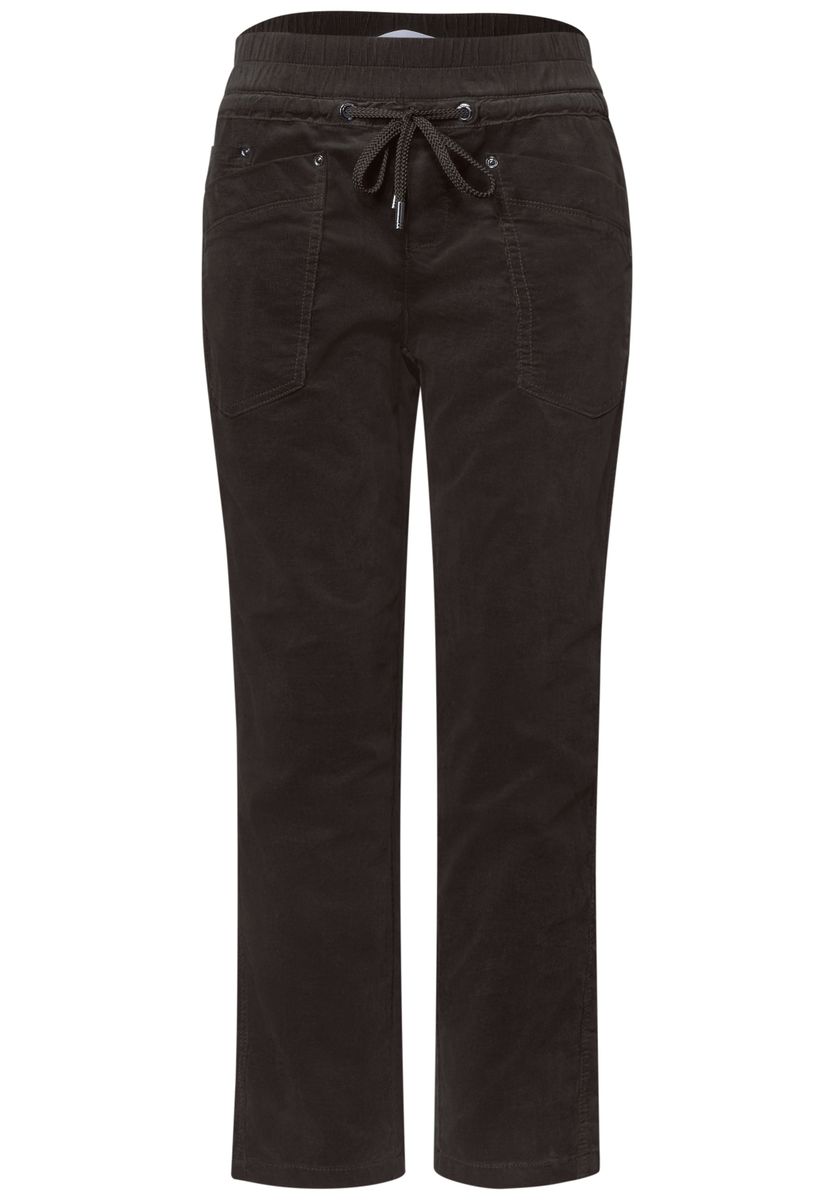 Slim Leg Cordhose im Loose Fit