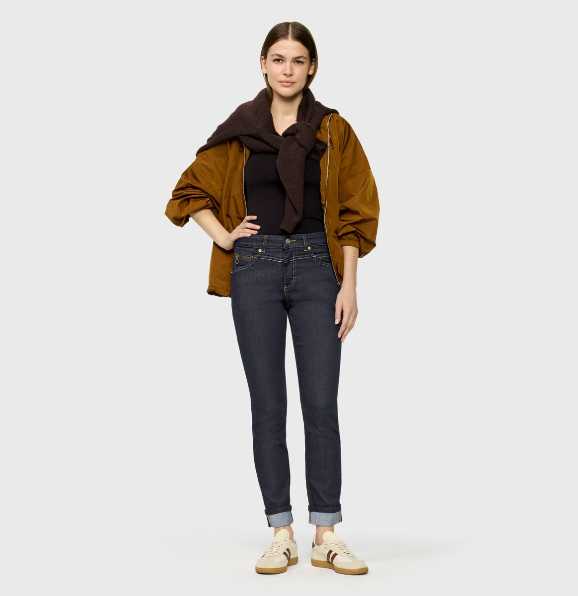 MAC JEANS - RICH SLIM, Light authentic denim