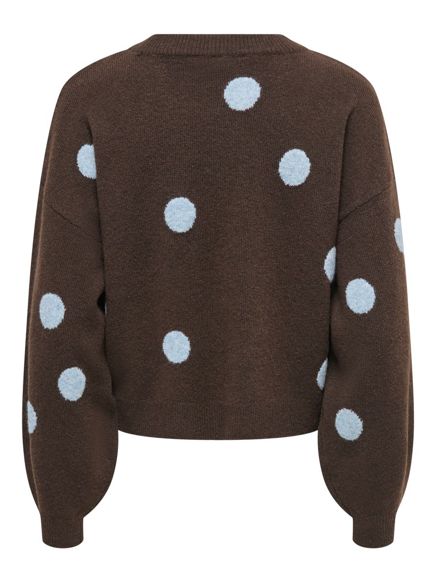 ONLRICA LS DETAIL O-NECK CC KNT