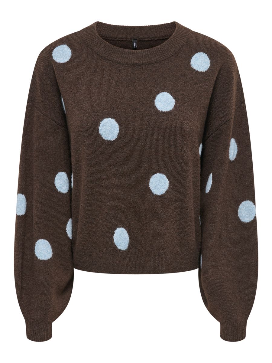 ONLRICA LS DETAIL O-NECK CC KNT