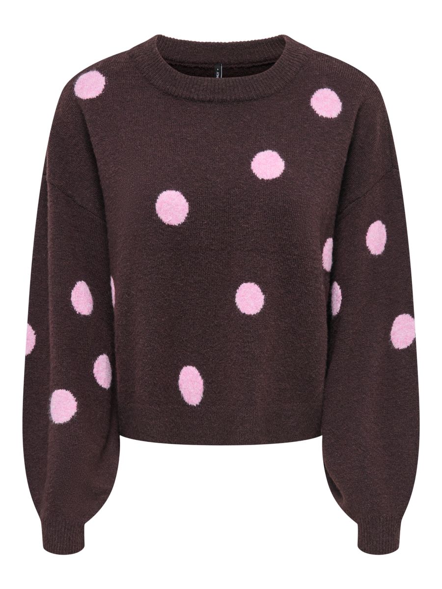 ONLRICA LS DETAIL O-NECK CC KNT