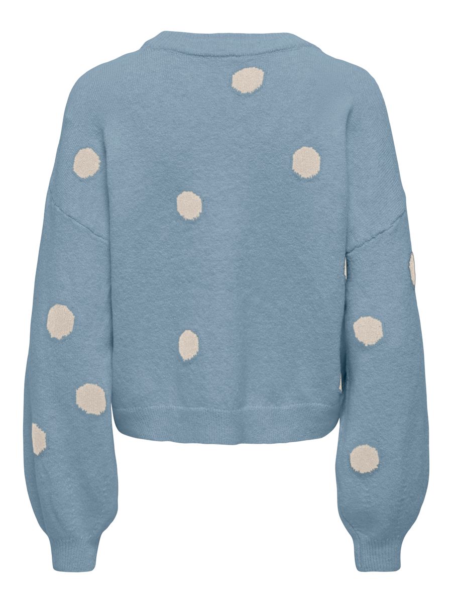 ONLRICA LS DETAIL O-NECK CC KNT