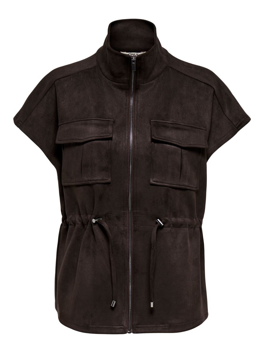 ONLMIRA S/L FAUX SUEDE WAISTCOAT PNT