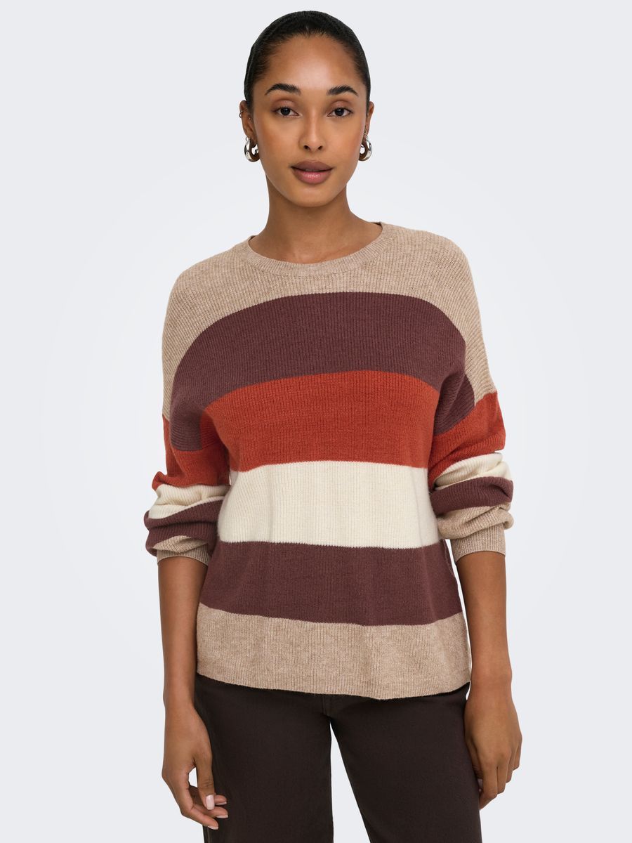ONLATIA L/S STRIPE PULLOV KNT NOOS