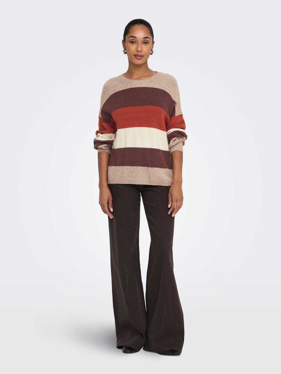 ONLATIA L/S STRIPE PULLOV KNT NOOS