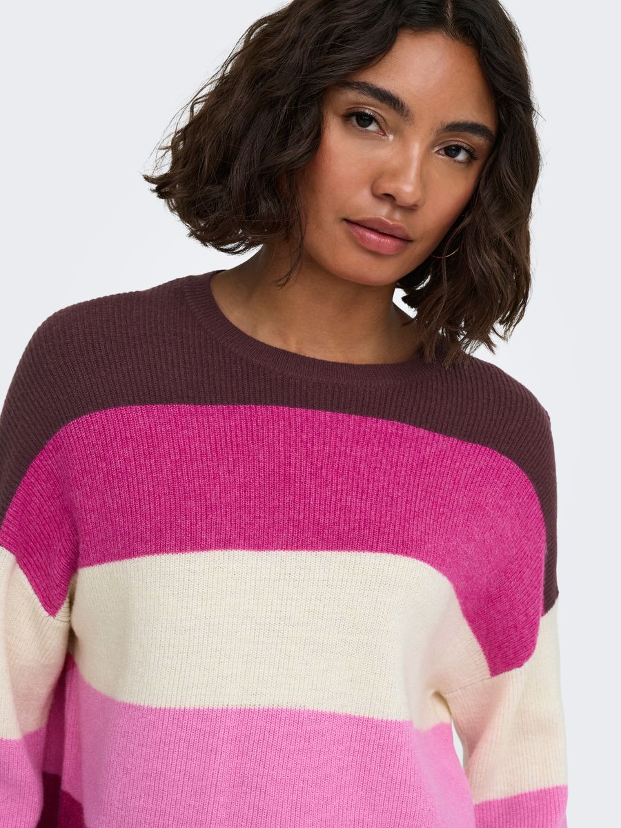 ONLATIA L/S STRIPE PULLOV KNT NOOS