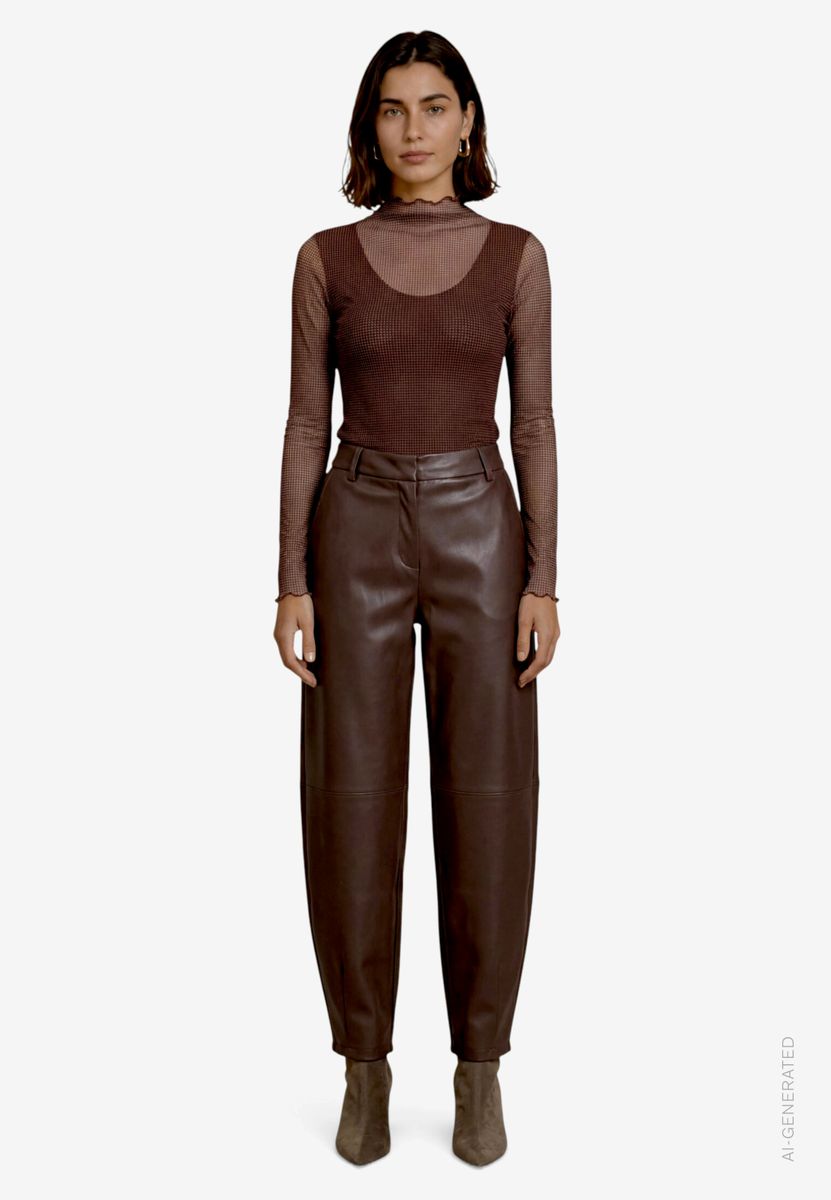 Damen Langarmshirt mit Muster