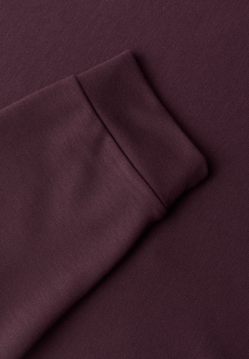 3/4-Arm Shirt mit Spitzenkante am Saum