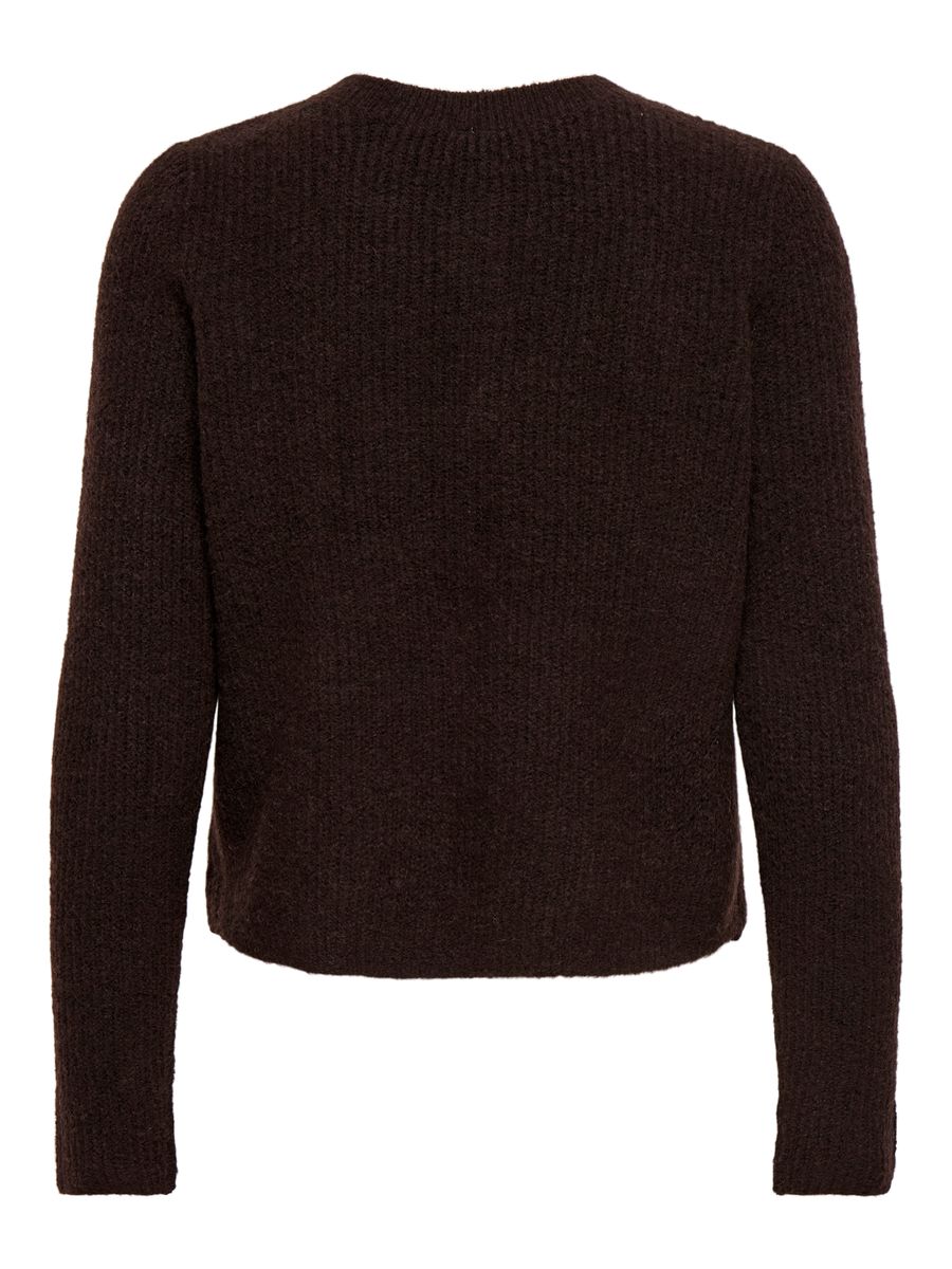 ONLVIGGA LS O-NECK BADGE CARDIGAN KNT