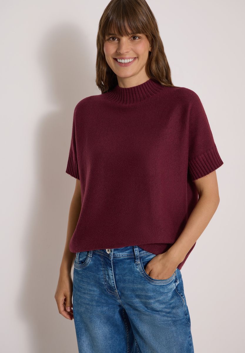 Dolman Pullover mit Turtle Neck