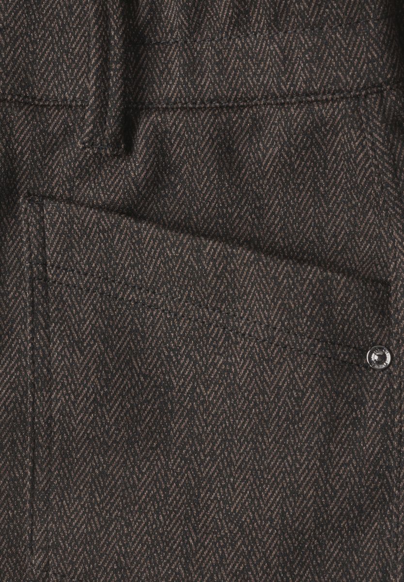 High Waist Barrel Leg Hose mit Elastikbund